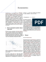 Econometric s