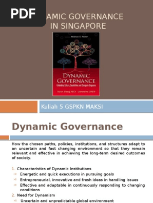 5 Dynamic Governance In Singapore Governance Policy