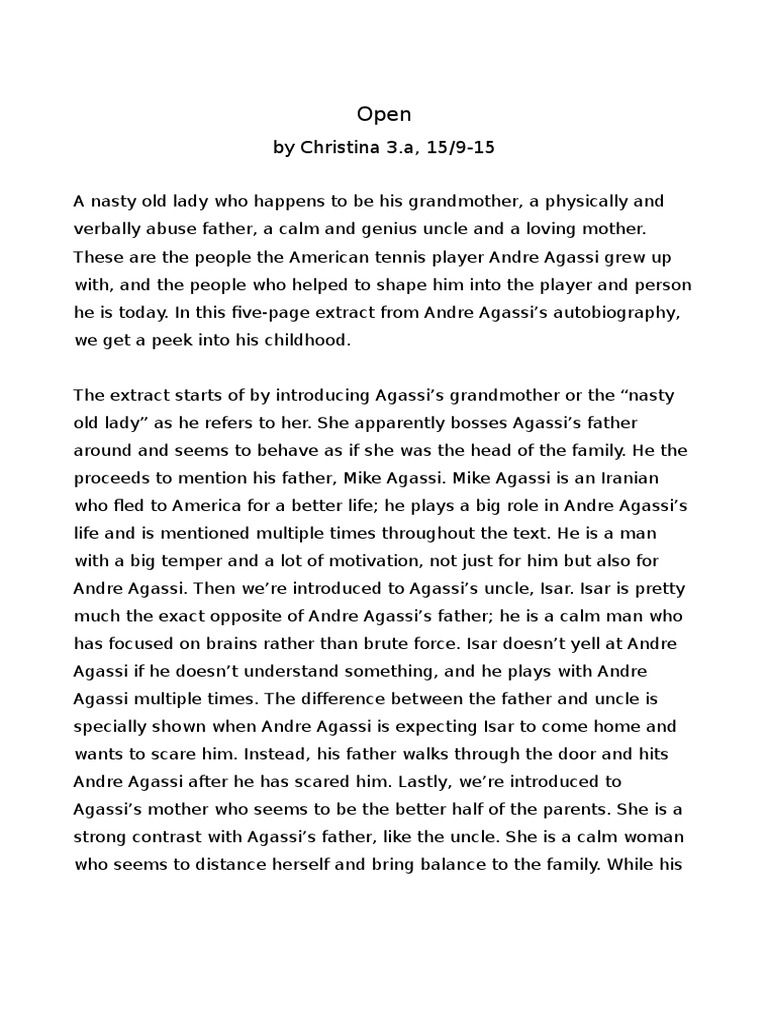 Narrative essay tennis 05 picture