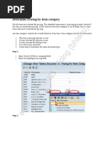 Pricing by Item Category