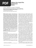 Xanthomonas Campestris: Oxygen Supply Without Gas-Liquid Film Resistance To Cultivation