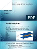 Micro and Membrane Reactor
