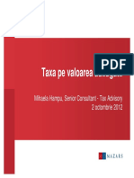 TVA - Prezentare TVA - Conta PDF