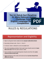 Rules and Regulations