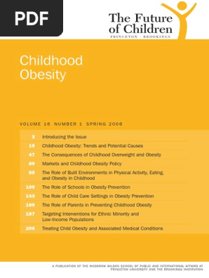 Childhood Obesity Obesity Childhood Obesity