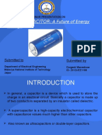 Supercapacitor Seminar