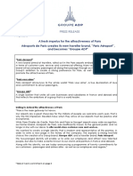 16 04 14 Mobilisation for Attractiveness Aeroports Creates a New Traveller Brand Paris Aeroport and Becomes Groupe Adp