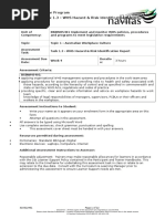 AssessmentTask 1.3 - WHS Hazard Checklist