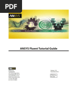 ANSYS Fluent Tutorial Guide