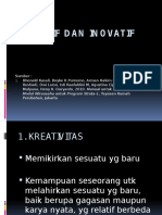 Pertemuan 4 Kreatif Dan Inovatif