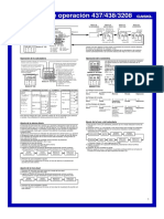 Reloj Casio 437 (Instrucciones)