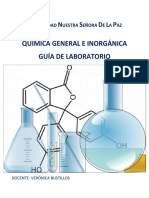 Guía de Laboratorio Química General e Inorgánica I-2016