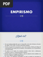 Empirismo y Psicologia