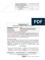 Modelo Constancia Inasistencia y No Acuerdo