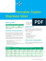 Outokumpu Formable Duplex Stainless Steel