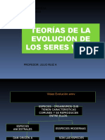 Teorías de La Evolución