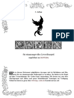 LARP Richtlinien Codex DSA