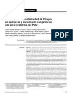 Pravalencia de Chagas en Puerperas y Transmision Congenita PDF