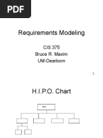 Requirements Modeling: CIS 375 Bruce R. Maxim UM-Dearborn