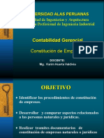 Constitucion de  Empresas