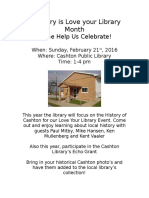 February Is Love Your Library Month