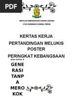 Kertas Kerja Pertandingan Melukis Poster