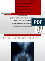 Ejercicios de Klapp para tratamiento de deformidades de columna