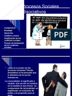 Procesos sociales disociativos: competencia, rivalidad, oposición y conflicto