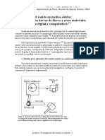 Propagacion Del Sonido en Medios Solidos