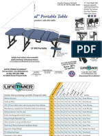 LT 500 Portable Chiropractic Table