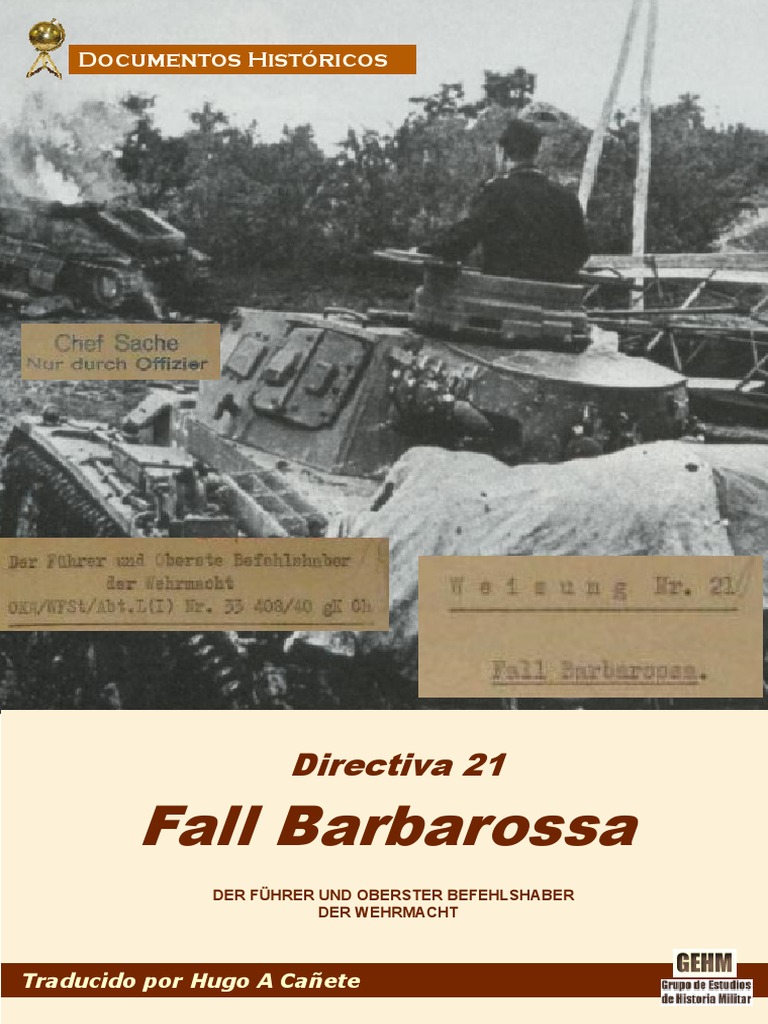 Fall Barbarossa | PDF | Wehrmacht | Operación Barbarroja