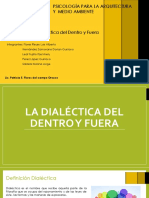 La dialéctica del dentro y fuera en la arquitectura