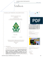 Nia Muflichana - Makalah Teknik Analisis Data