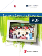 Lessons From The Ground - 2015 - HRCI