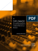 Diplomado en Emprendimiento e Industrias de La Musica