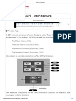 GSM - Architecture PDF