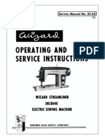 Wizard Streamliner 3KC-8848 - Manual