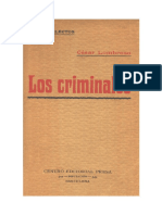 Lombroso Cesar - Los Criminales 1