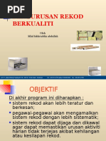 Panduan Pengedalian Fail Rasmi | PDF