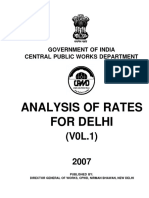 analysis of rates