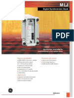 GE Synch Check Relay