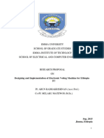 Proposal On Electronic Voting Machine by Arun