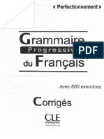 288868933Grammaire Progressive Perfectionnement Grammaire Progressive Perfectionnement Corriges 2012