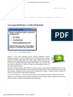 Cara Menginstall Windows 7 Melalui USB Flashdisk PDF