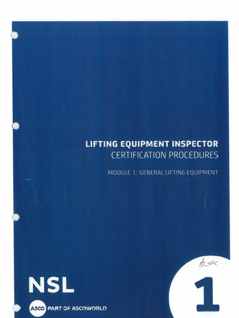 General Lifting Equipment | PDF
