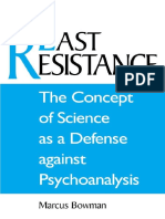 BOWMAN, M. the Concept of Science as a Defense Against Psychoanalysis