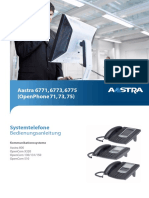 Bedienungsanleitung Systemtelefon71bis75 PDF