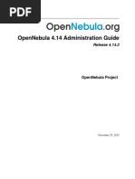 Opennebula 4.14 Administration Guide