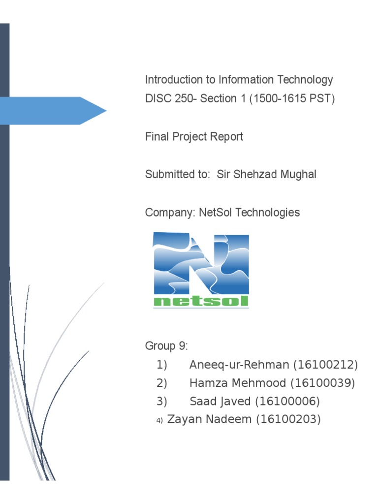 Final Project Report 1 9 | PDF | Information System | Procurement