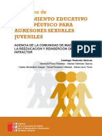 Tratamiento Agresores Sexuales Juveniles